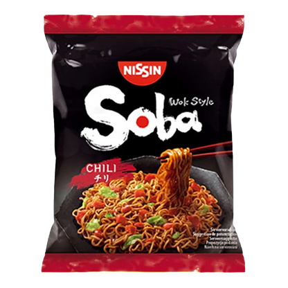 NISSIN Noodle Bag Soba Chili 110G