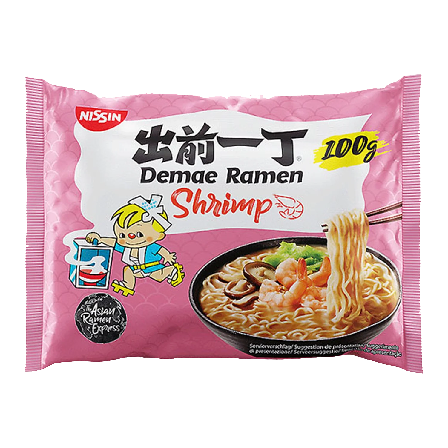 NISSIN Demae Ramen Shrimp 100G