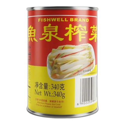 FISH WELL Tsa Tsai – Eingelegter Senfstängel 340g | Würzig & Scharf