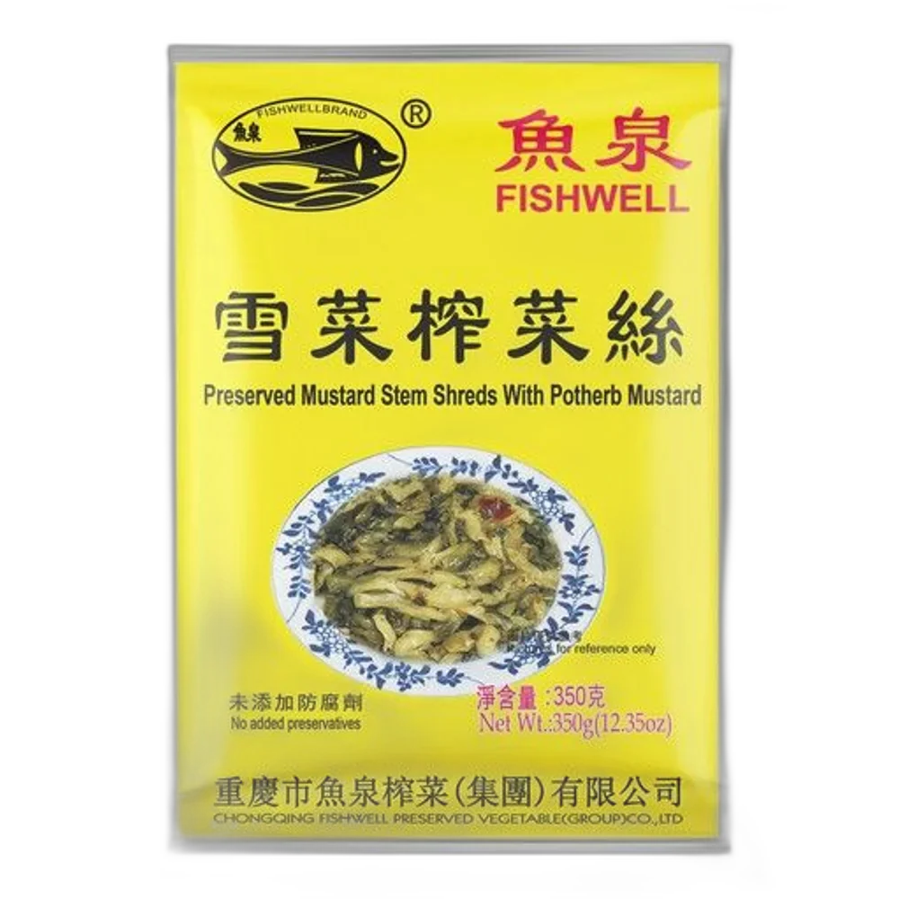 FISH WELL eingemachter Senf 350G