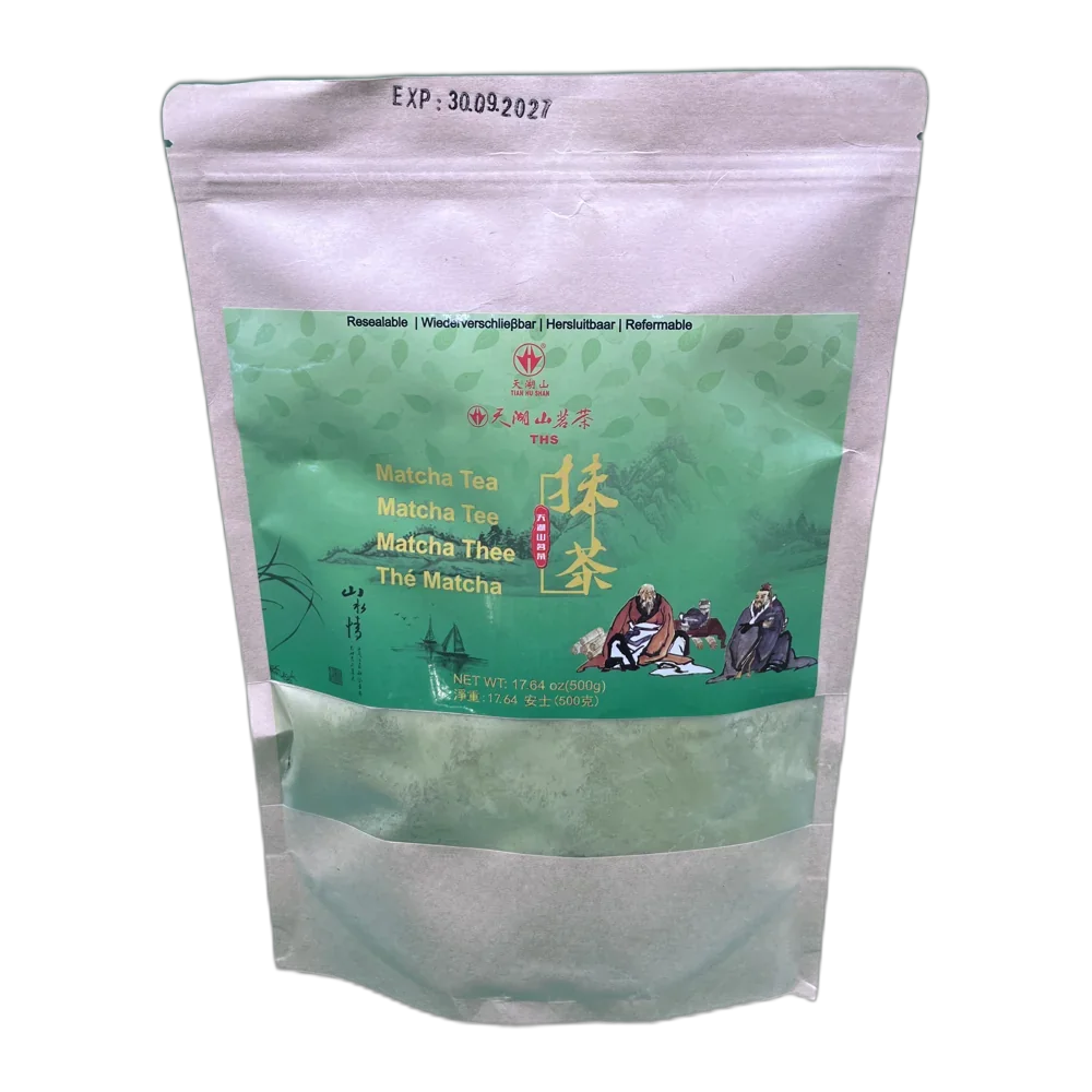 TIAN HU SHAN Green Tea Matcha Beutel 500G
