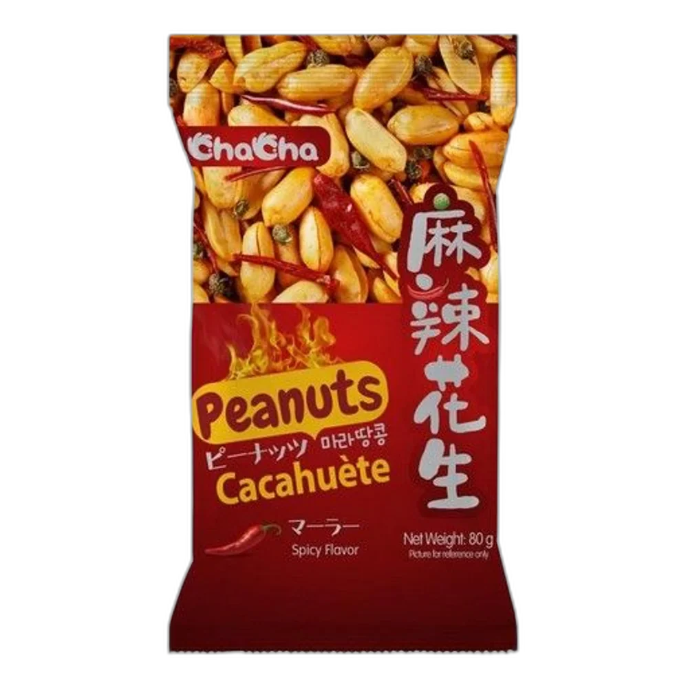CHACHA Cahuete Erdnüsse Spicy 80G