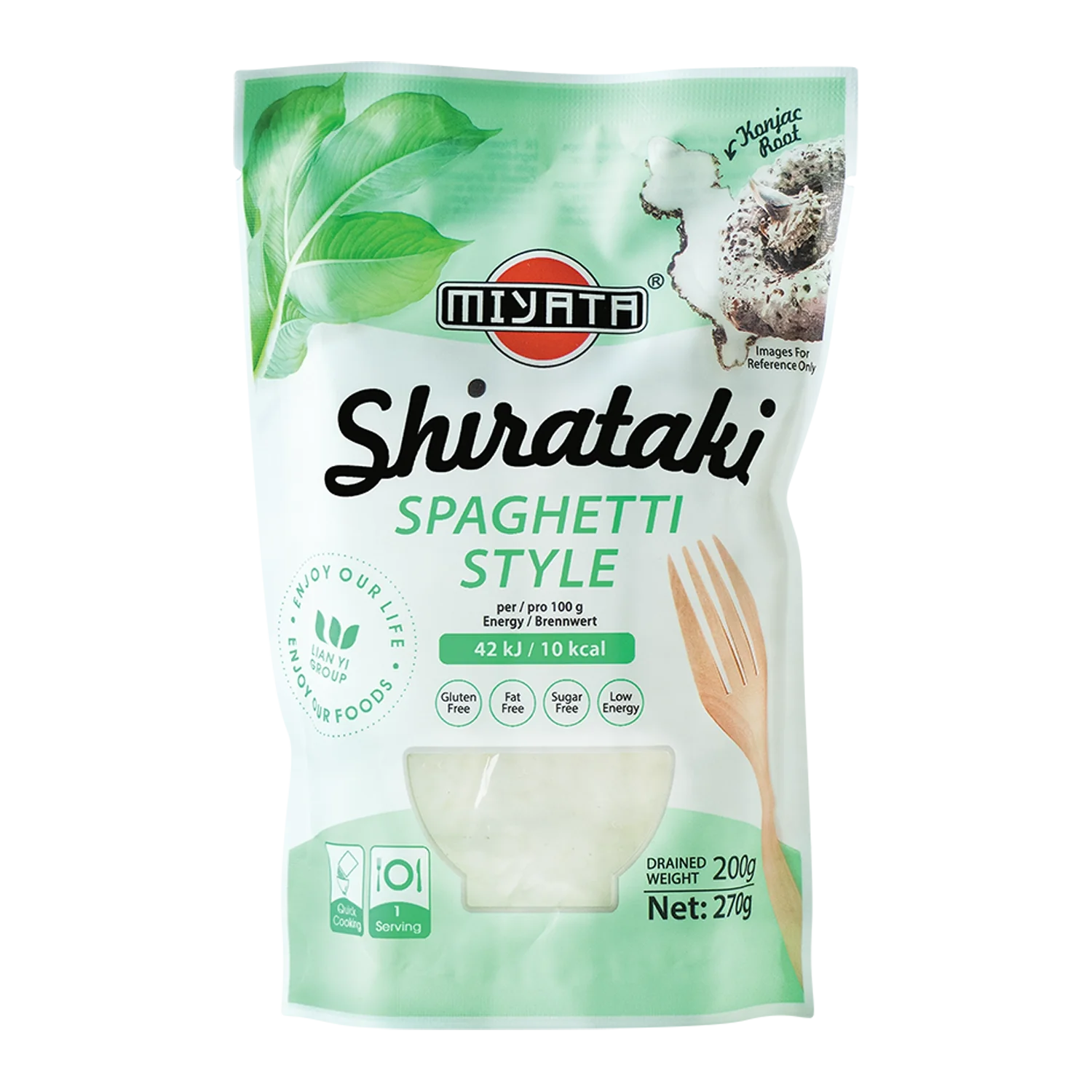 MIYATA Shirataki Spaghett Style Nudeln 270G