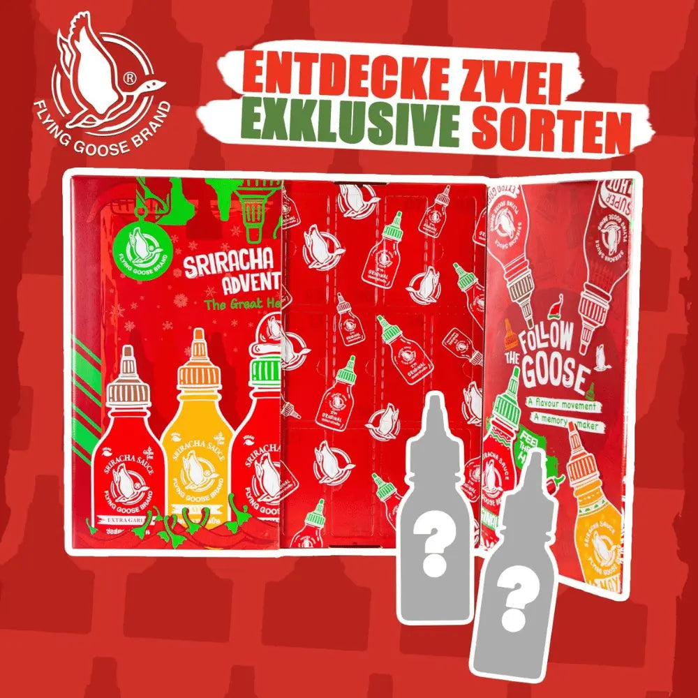 FLYING GOOSE Sriracha Adventskalender
