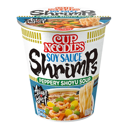 NISSIN Cup Noodles Soy Sauce Shrimp 63G