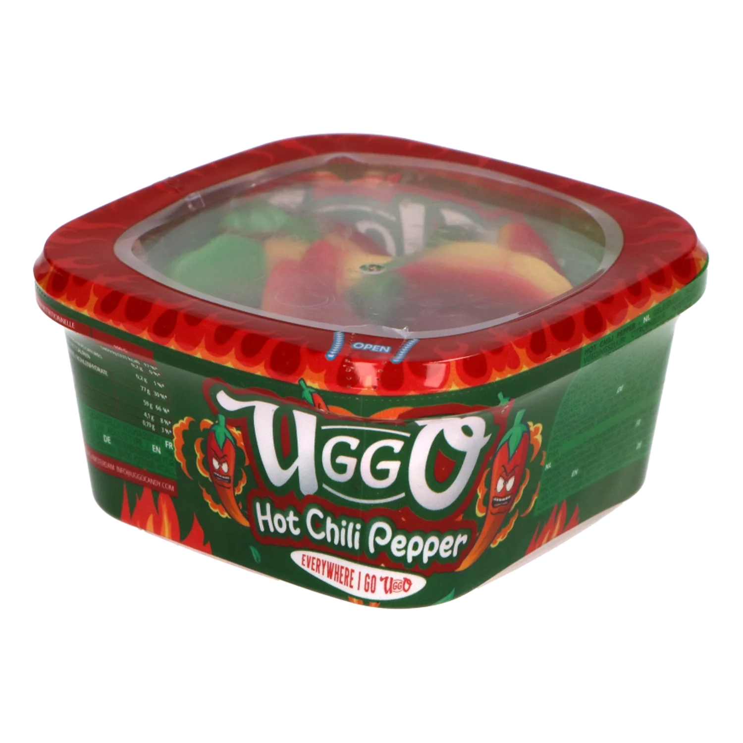 UGGO Hot Chilli Candy In Jar 200G