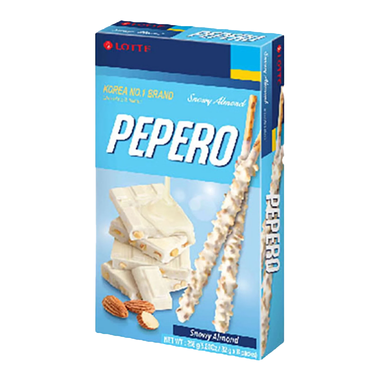 PEPERO Biscuit Stick Snowy Almond 36G