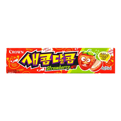 CROWN Kaubonbon Erdbeere 29G