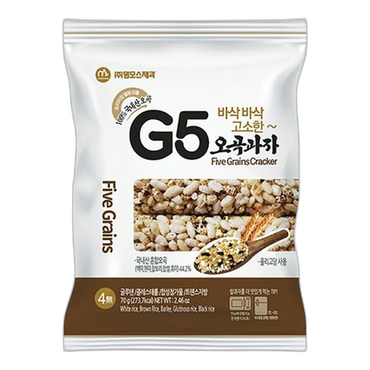 MAMMOS 5 Grains Cracker Getreide Crackers 70G