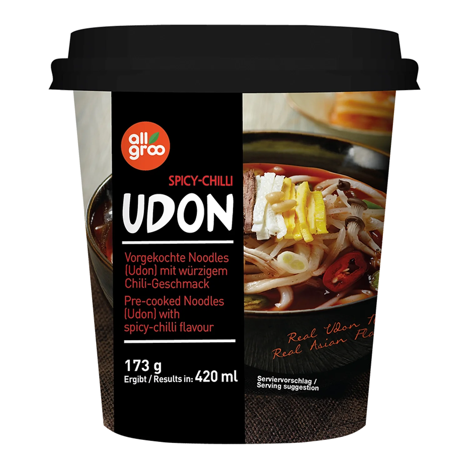 ALLGROO Udon Spicy-Chilli 173G