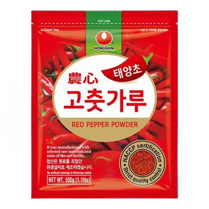 NONGSHIM Gochugaru Paprikapulver grob 500G – Für Kimchi & mehr