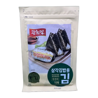 KWANGCHUN Onigiri Nori Triangle Gimbap 18G