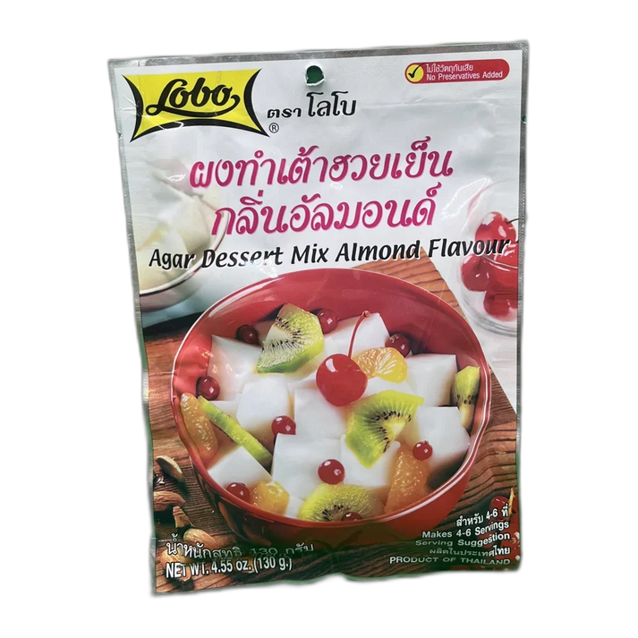 LOBO dessert mix almond agar bag 130G