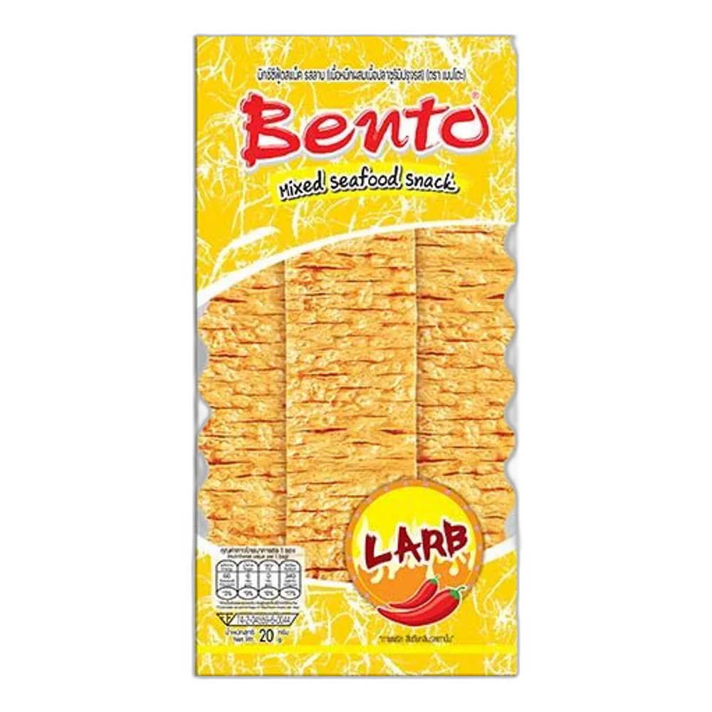 BENTO Seafood Snack 20G Larb flavor
