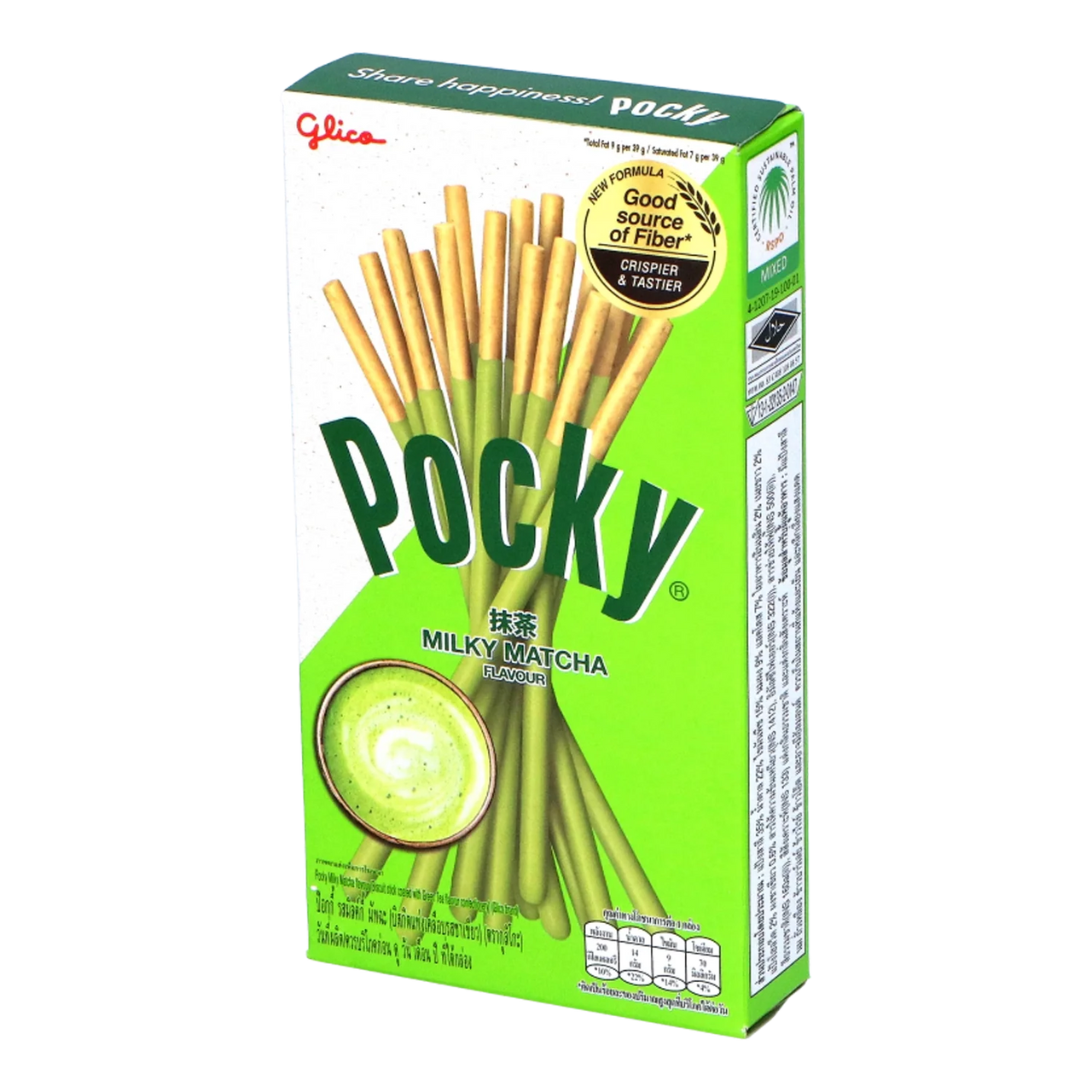 POCKY Biscuit Sticks Milky Matcha 33G