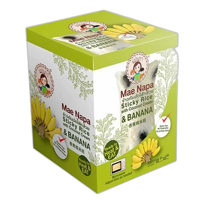 MAE NAPA Steamed Sticky Rice Cake Coco&Banana 80G