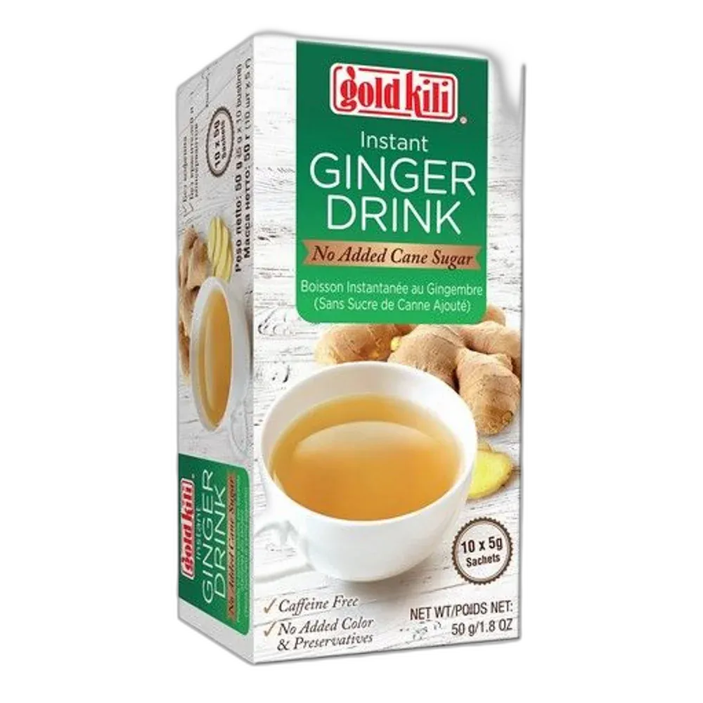 Gold Kili ginger drink without sugar – instant – 50g – 100% ginger extract
