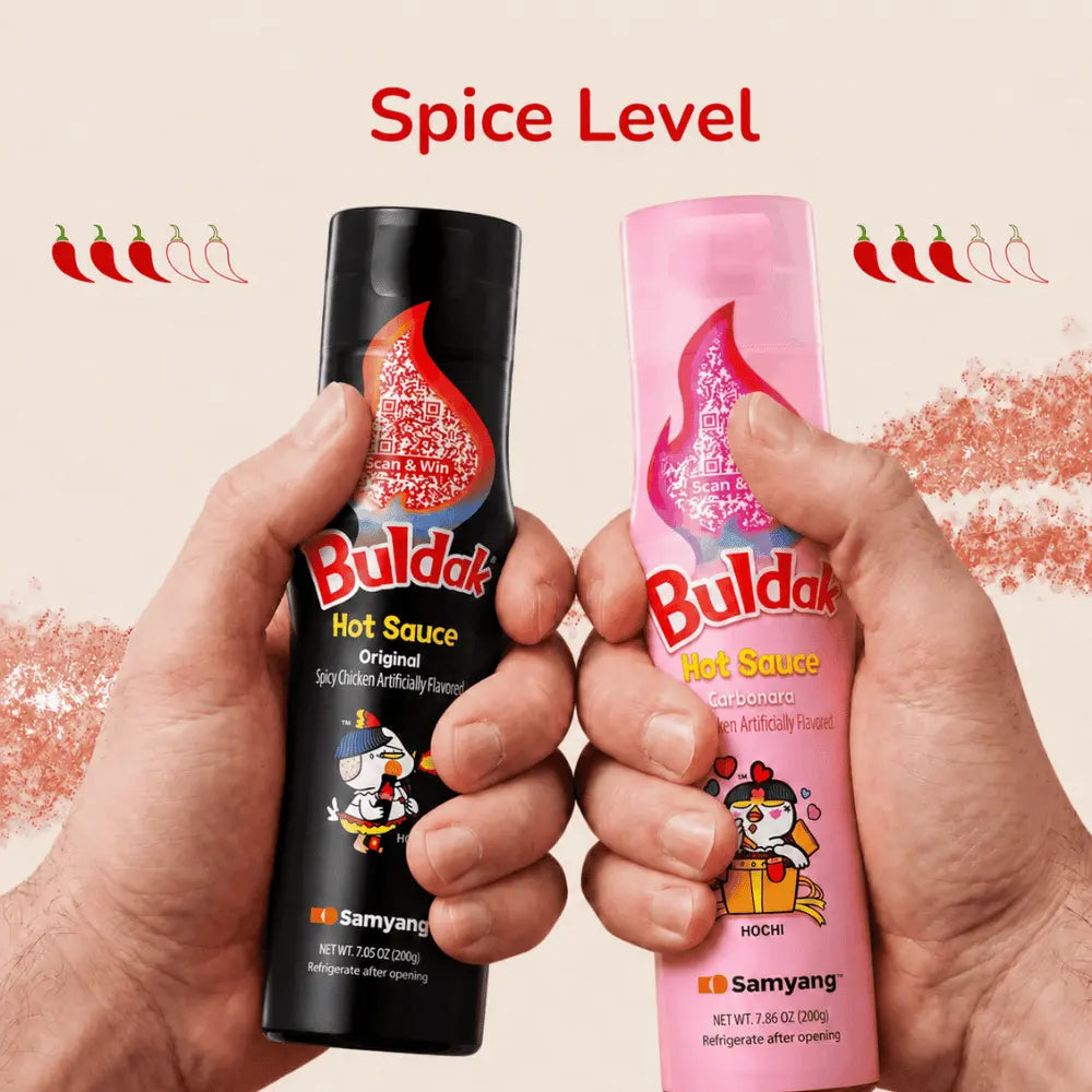 SAMYANG Buldak Sauce Set - Carbonara & 2x Spicy