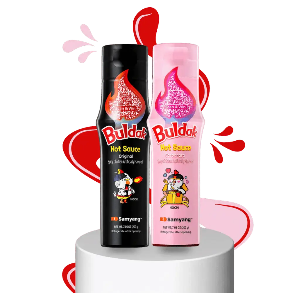 SAMYANG Buldak Sauce Set - Carbonara & 2x Spicy