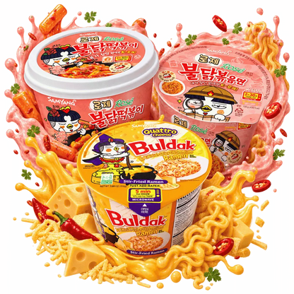 SAMYANG Buldak Special Bowls 3er Discovery Box